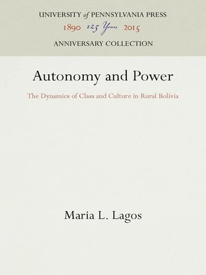 cover image of Autonomy and Power